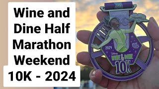 Wine and Dine Half Marathon Weekend 10K  2024 [upl. by Aeht356]