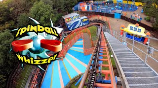 Spinball Whizzer 4K MultiAngle On Ride POV  Alton Towers Resort [upl. by Norby]