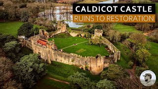 Caldicot Castle Ruins to Restoration [upl. by Denbrook]