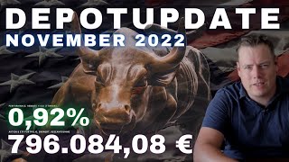 Aktien amp ETF Depotupdate November 2022  Dividenden amp Investitionen [upl. by Wilmott508]