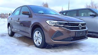 2022 Volkswagen Polo Exclusive ТОПОВЫЙ ПОЛО ДЕТАЛЬНЫЙ ОБЗОР [upl. by Clymer]