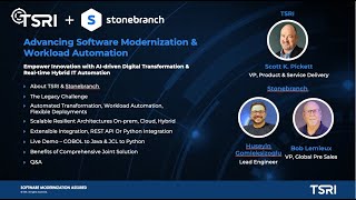 Advancing Software Modernization amp Workload Automation [upl. by Ellinej540]