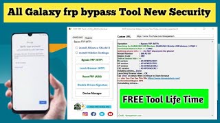 DM frp Tool Powerful just one click Don  Samsung frp bypass Tool [upl. by Savinirs242]