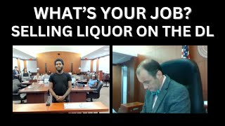 Bootlegger tells Judge Fleischer his job is Legit [upl. by Ahsikcin]