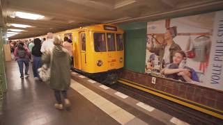 Germany Berlin UBahn ride from Fehrbelliner Platz to Heidelberger Platz [upl. by Jermayne]