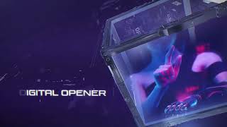 Digital Opener Cubizm  After Effects Template [upl. by Sorilda]