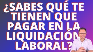 🔴INDEMNIZACIÓN POR NO PAGO DE LIQUIDACIÓN LABORAL  DEMANDA POR NO PAGO DE LIQUIDACIÓN LABORAL🔴 [upl. by Olegnalehcim]