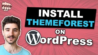 Install Themeforest Theme Into WordPress Installing a Purchased WordPress theme [upl. by Ecnesse]