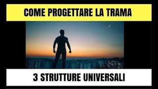 Progettazione Narrativa della Trama 3 Strutture Universali [upl. by Nannette213]