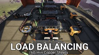 LOAD BALANCED 60min Copper Sheets  Satisfactory  Update 8 [upl. by Leis8]