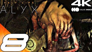 HALFLIFE ALYX  Gameplay Walkthrough Part 8  Captivity 4K 60FPS Valve Index [upl. by Infeld]