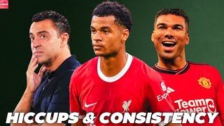 Barcelona Drop Points  Man United Gaining Momentum  Liverpool vs Leicester Carabao Cup Preview [upl. by Dulcy]