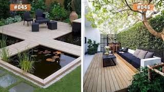 100 Simple Small Backyard Ideas  Beautiful Backyard Landscaping [upl. by Shoshanna741]