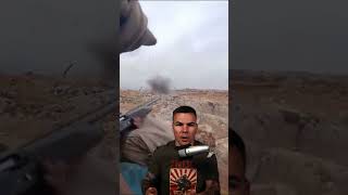 Syrian fighters take down a drone with a shotgun military drone soldier army marine navy [upl. by Ahsiema15]