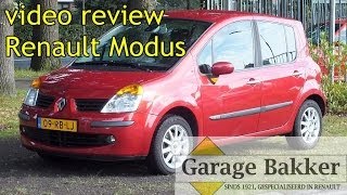 Video review Renault Modus 16 16v Dynamique 2005 09RBLJ [upl. by Lincoln790]