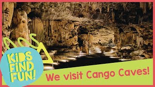 Cango Caves in Oudtshoorn – Kids Find Fun Visit The Biggest Show Cave in Africa Episode 31 [upl. by Ahtilat]