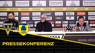 Pressekonferenz nach Alemannia Aachen  1 FC Düren [upl. by Rehpotsirhc]