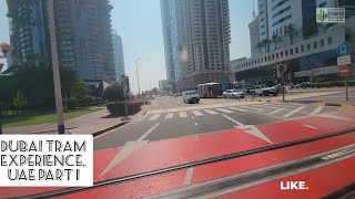 DUBAI SERIES  DUBAI TRAM  UAE rtadubai 🇦🇪 [upl. by Epps16]