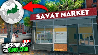 SUPERMARKETIMIZ QAYERDA JOYLASHGAN  BUNI SIZ BILMAGANSIZ SUPERMARKET SIMULATOR [upl. by Iver]