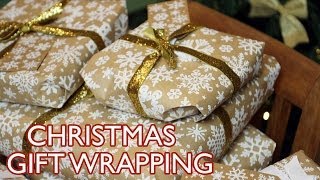 How To Wrap A Christmas Gift [upl. by Adnor]