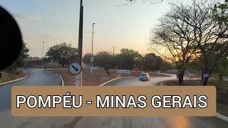 Pompeu  Minas Gerais Tarde com aquele por do Sol [upl. by Wren]