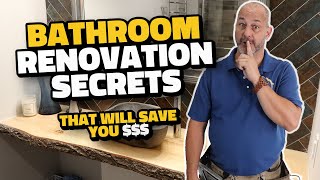 Bathroom Renovation Secrets to Success Without Breaking the Bank [upl. by Sacttler]