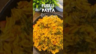 Fusilli Pasta Recipe youtubeshorts homemaderecipebyshweta shorts easyrecipe pastalover [upl. by Herc642]