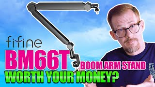 FIFINE BM66T Boom Arm Review Save Your Money [upl. by Creath]