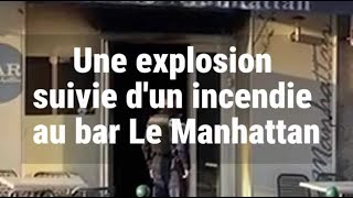 Une explosion suivie dun incendie dans un bar à Propriano [upl. by Humfrid]