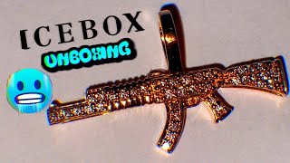 ICEBOX JEWELRY UNBOXING A PENDANT SI2 DIAMONDS 020CTW [upl. by Ahsatel811]