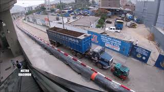 Al fin la Estacion Piramide del Sol abierta al publico de la Linea 1 del Metro de Lima [upl. by Mortimer161]