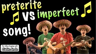 Preterite Vs Imperfect Song Cielito Lindo [upl. by Zoellick]