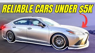 Most Reliable Cars Under 5K [upl. by Tedric]