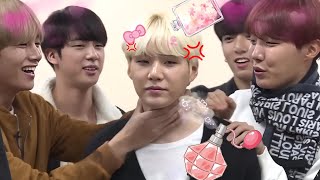 BTS irritating Suga bts runep 33  Hindi dubbing  part1 [upl. by Atyekram220]