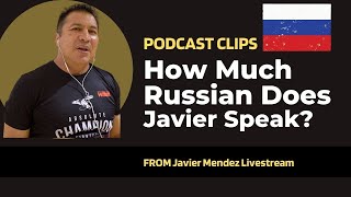 How Many Russian Words Can Javier Mendez Speak [upl. by Delila37]