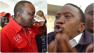 This day President Uhuru was extremely drunk Even his wife avoided him [upl. by Anifur]