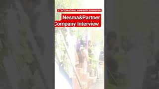 NesmaampPartner Company Client Interview nesma gulfjobs shortsvideo stinternationalmanpowergkp [upl. by Namref]