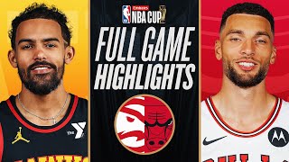 HAWKS at BULLS  EMIRATES NBA CUP 🏆  FULL GAME HIGHLIGHTS  November 22 2024 [upl. by Harbot]