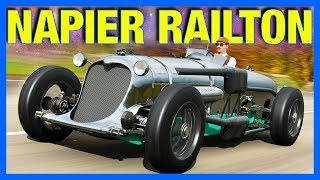 Forza Horizon 4  The Airplane Car FH4 Napier Railton [upl. by Dare60]