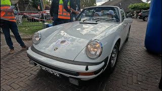 Oldtimer festival Blaricum Gooische rally aanwezige Porsche 8 September 2024 bezoeken met Morpheus [upl. by Annauqahs]