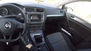 Volkswagen Golf VII 12 TSI 2016  POV Drive [upl. by Sumaes]