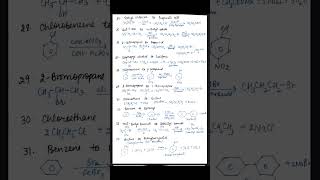 Organic chemistry conversions full PDF available Class 12 [upl. by Sabu]