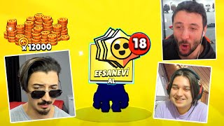 LAZ VE BERAT ile CEZALI EFSANEVÄ° KUTU AÃ‡ILIMI Brawl Stars [upl. by Berkie]