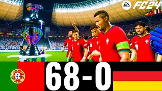 FC 24  Portugal 680 Germany Euro Cup Final 2022 Final Match  PS5™ 4K60 [upl. by Rockafellow423]