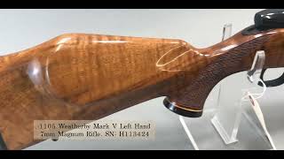 1105 Weatherby Mark V Left Hand 7mm Magnum Rifle October 18 2024 [upl. by Abigael]