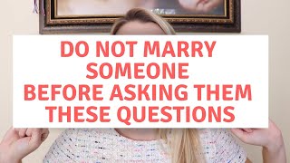 50 MUSTASK Questions Before Marriage [upl. by Ester551]