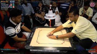 CARROM  SF2MSSET2 Prashant More RBI vs Riyaz Akbar Ali Air India [upl. by Dust]