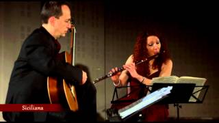 Cavatina Duo plays BWV 1035 of Johann Sebastian Bach [upl. by Huda]