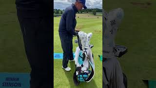 HENRIK STENSON USES 14 YEAR OLD CLUBS [upl. by Isiad156]