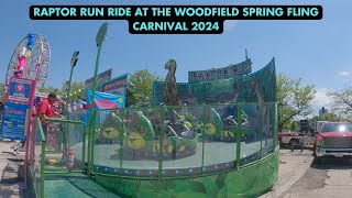 Raptor Run Ride At The Woodfield Spring Fling Carnival 2024 [upl. by Alisha]